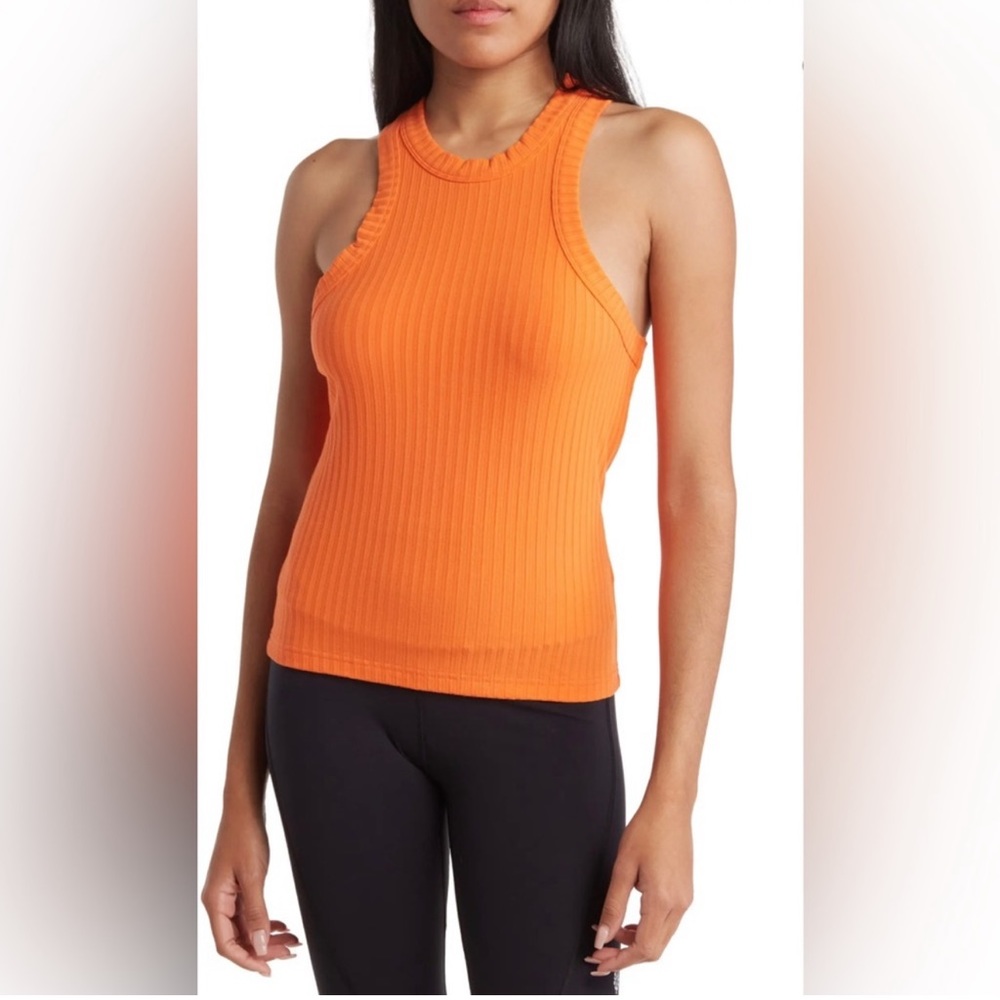 Free People Movement Take Everywhere Tank Orange X-Small